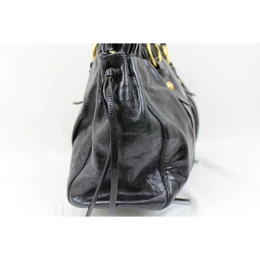Miu MIu Bag Handbag Shoulder Black Leather - Picture 3 of 9